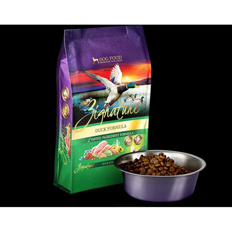 Zignature Dry Dog Food - Duck - 4lb Bag