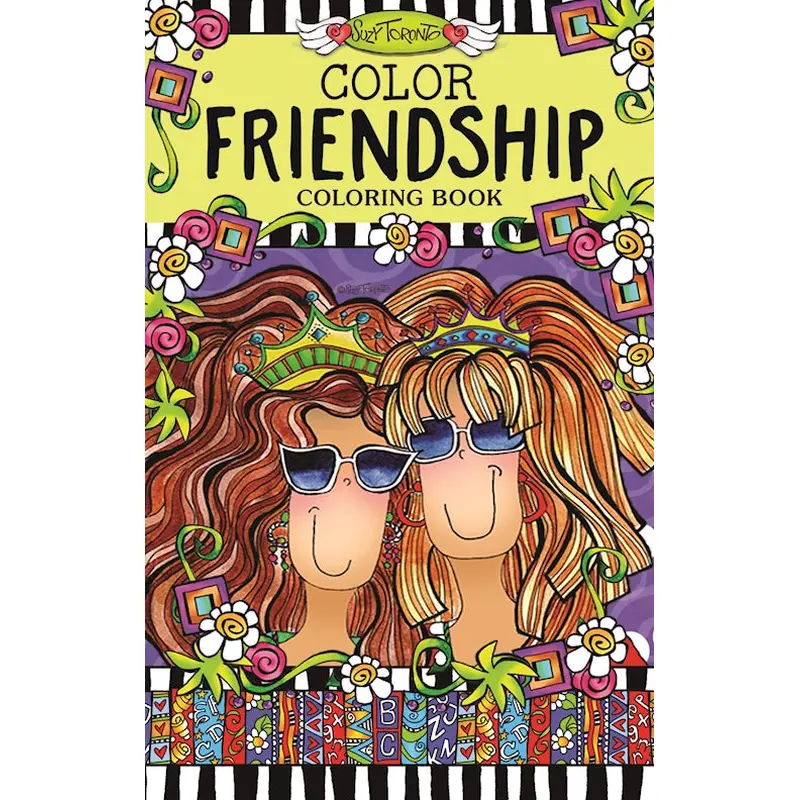 Color Friendship Coloring Book