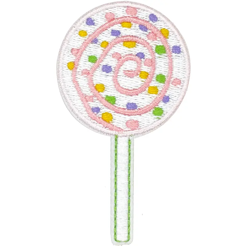 Lollypop 3 (Pink Sprinkles)- Patch