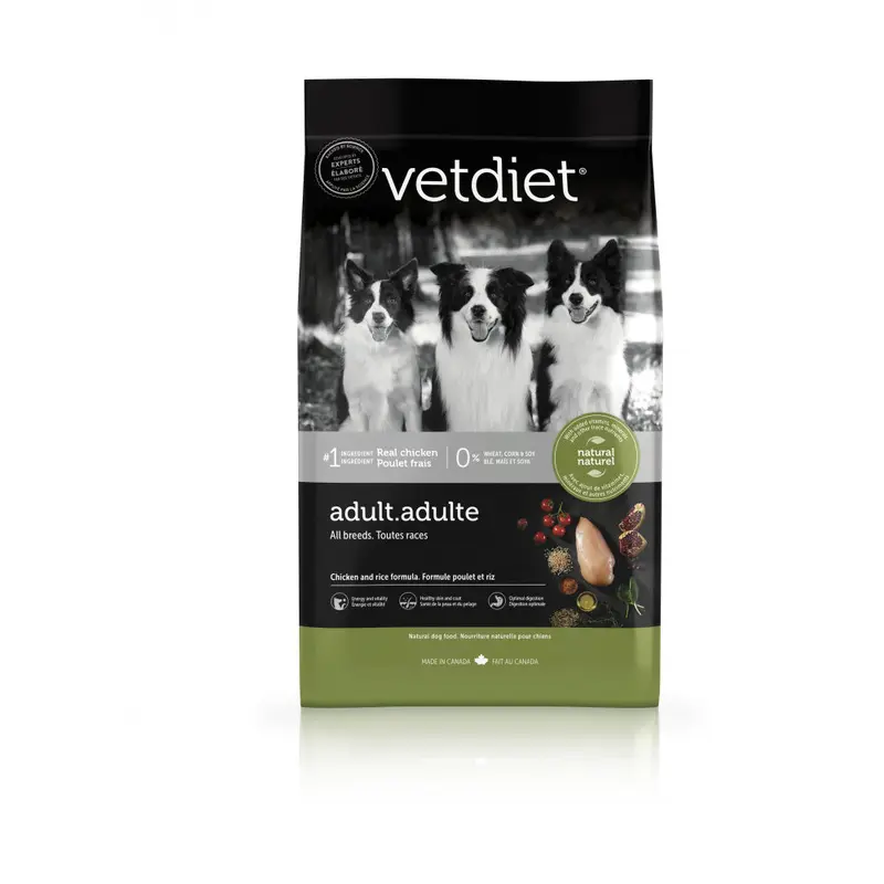 Vetdiet Chicken & Rice Formula Adult All Breeds Dry Dog Food