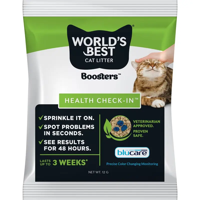 Worlds Best Cat Health Check-In Booster