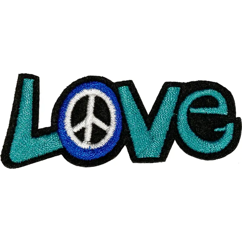 Love Teal & Blue - Patch