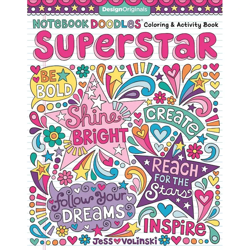 Notebook Doodles Superstar