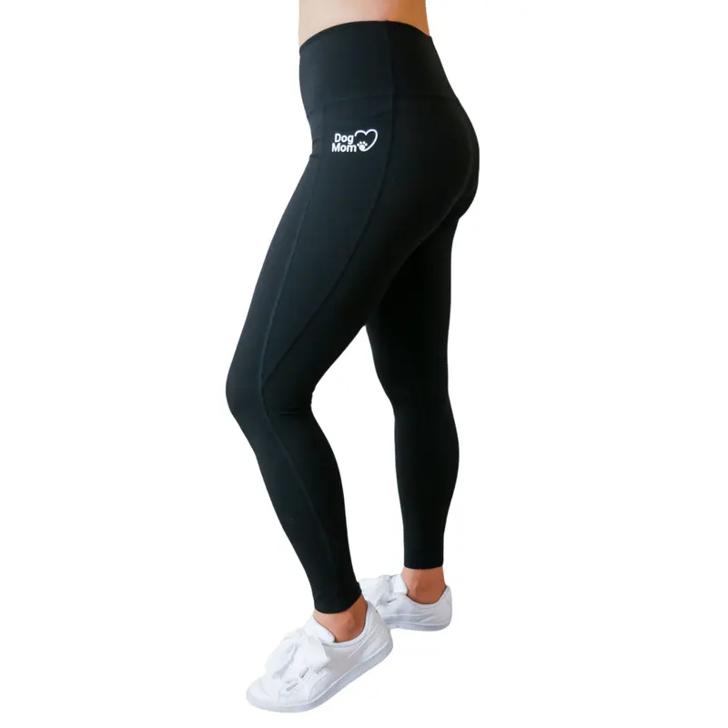 Dog Mom Everyday Leggings - Black