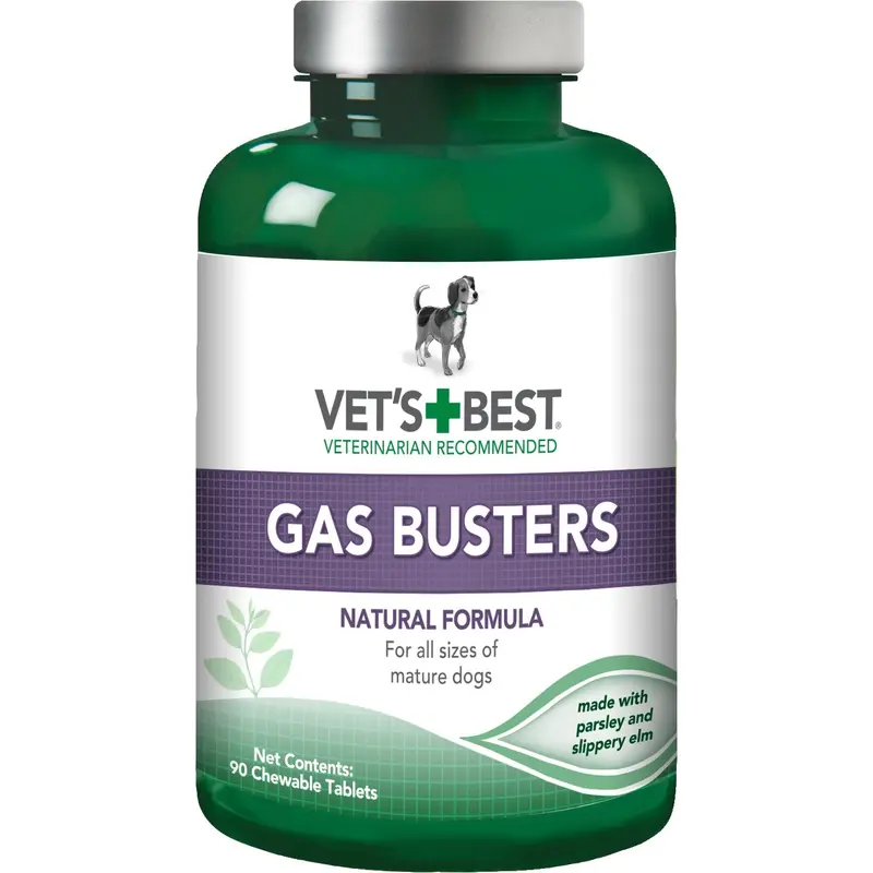 Vet's Best Gas Buster Tablets