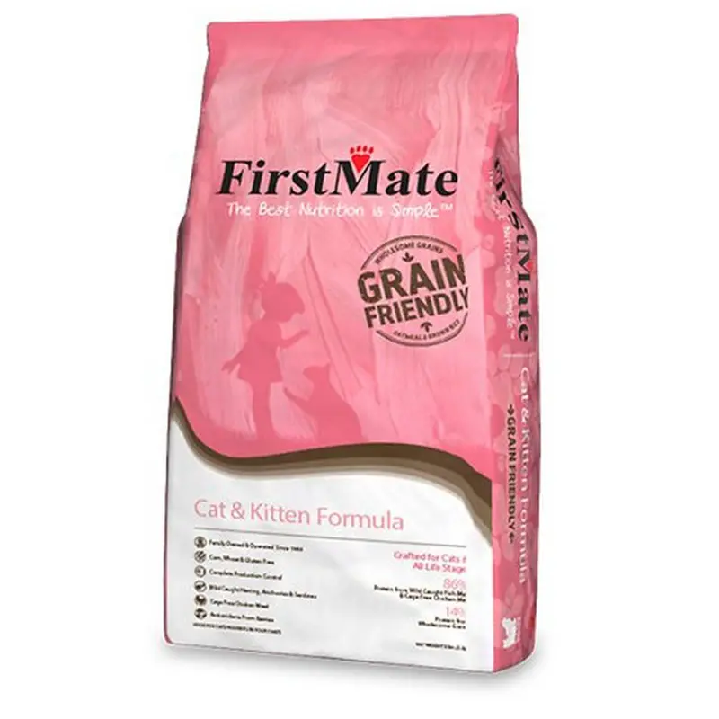 First Mate Grain Friendly Cat Kitten Food 13.2lb
