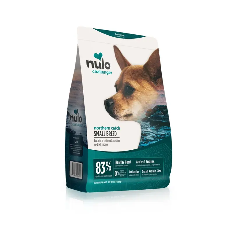 Nulo Challenger Puppy & Adult Dry Dog Food - Haddock, Salmon, & Acadian Redfish, 4.5lb Bag