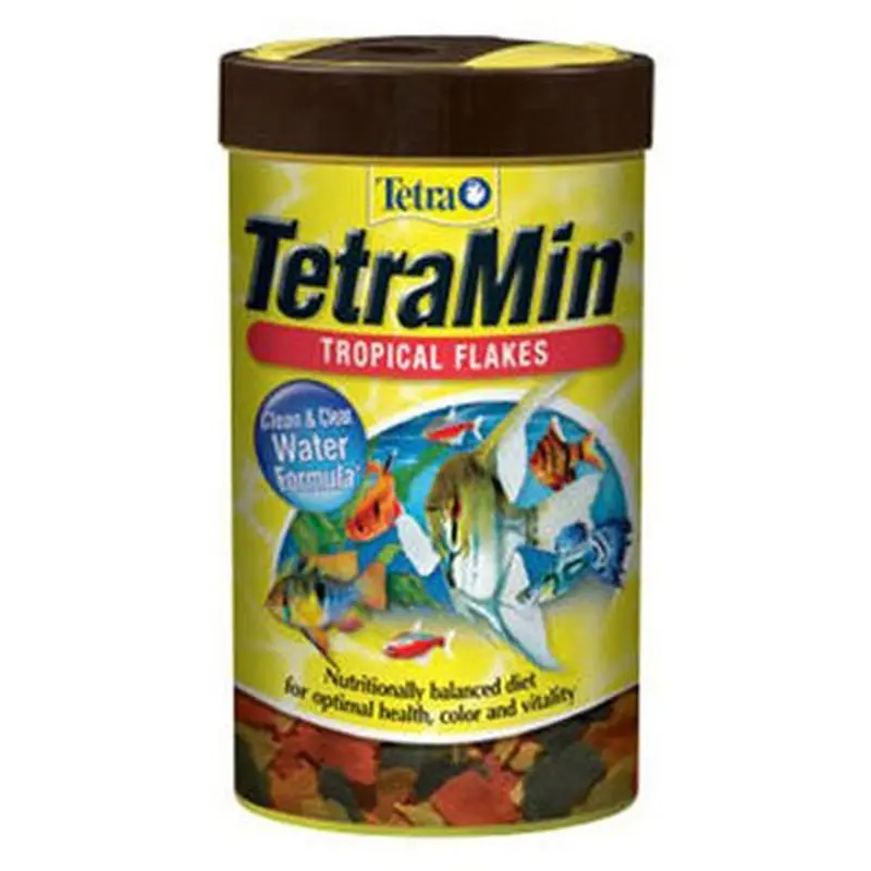 Tetra TetraColor Tropical Flakes Fish Food  1 oz