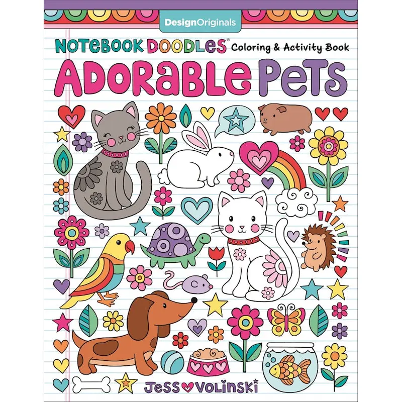 Notebook Doodles Adorable Pets