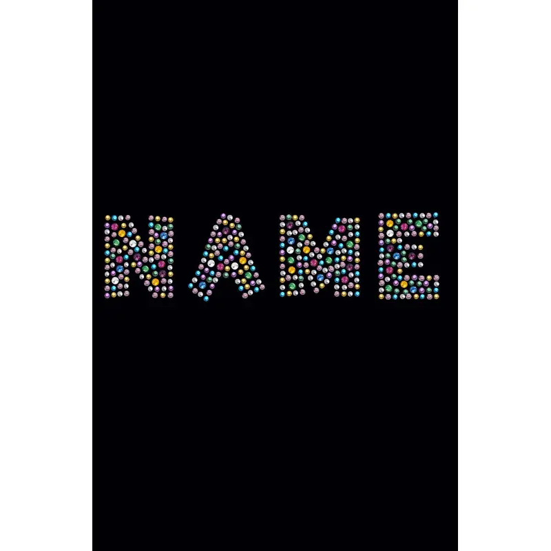 Custom Name - Multicolor - Bandanna