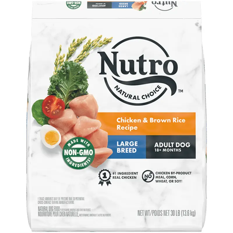 Nutro Natural Choice Large Breed Adult Chicken Dry Dog Food (30lb)