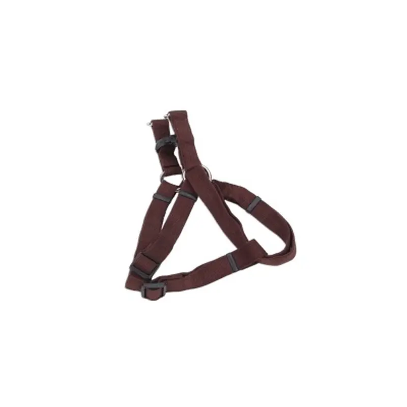 Coastal Soy Comfort Wrap Adjustable Dog Harness Chocolate 1" x 26-38"