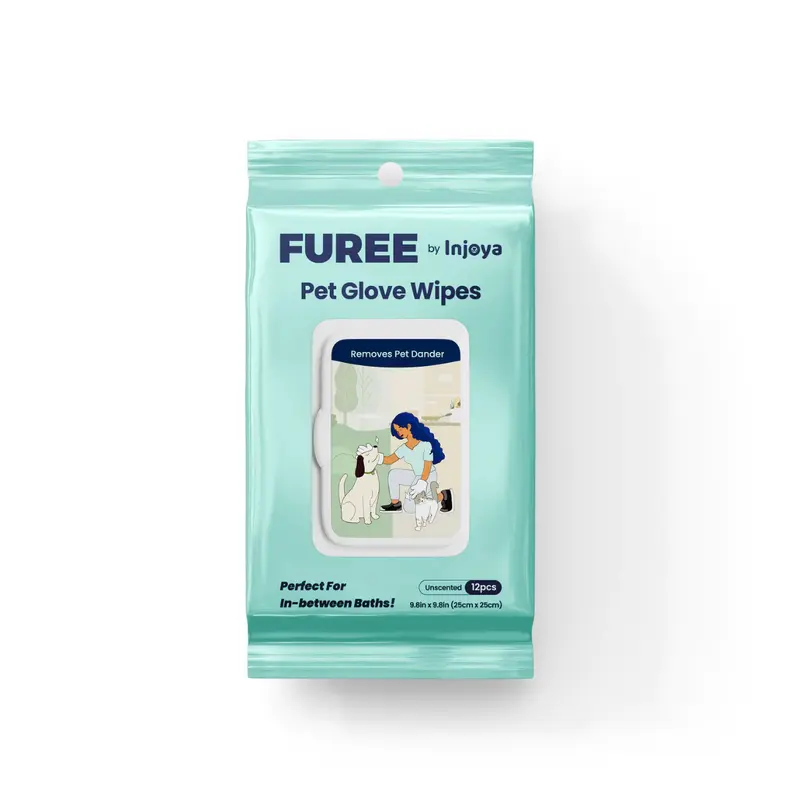 Injoya Hydrating Pet Glove Wipes 12 pack