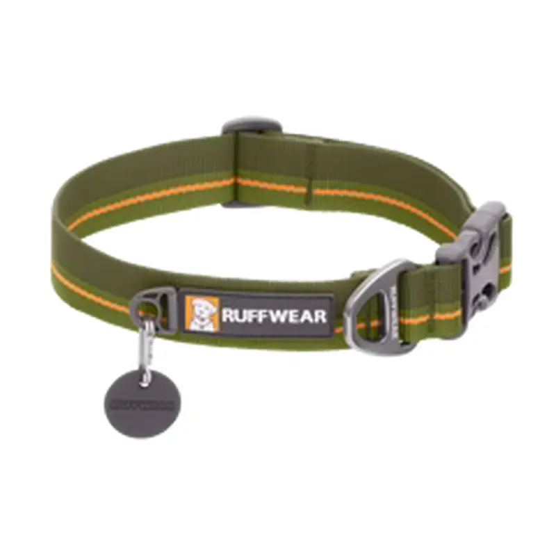 Ruffwear Flat Out Dog Collar - 14-20" - Forest Horizon