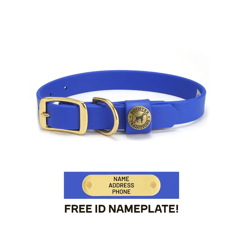 Sporting Dog Collar - River Blue